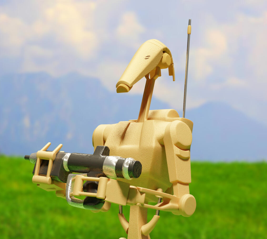 3D BATTLEDROID