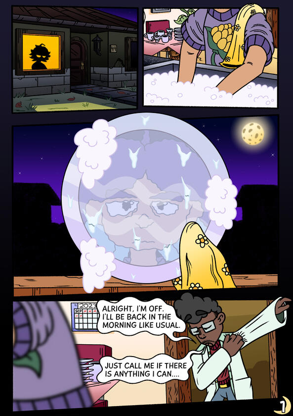 LUCID DREAMS COMIC PANEL