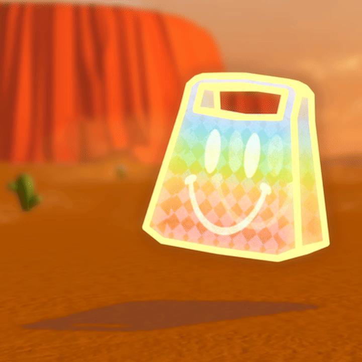 MARIO KART RAINBOW BAG