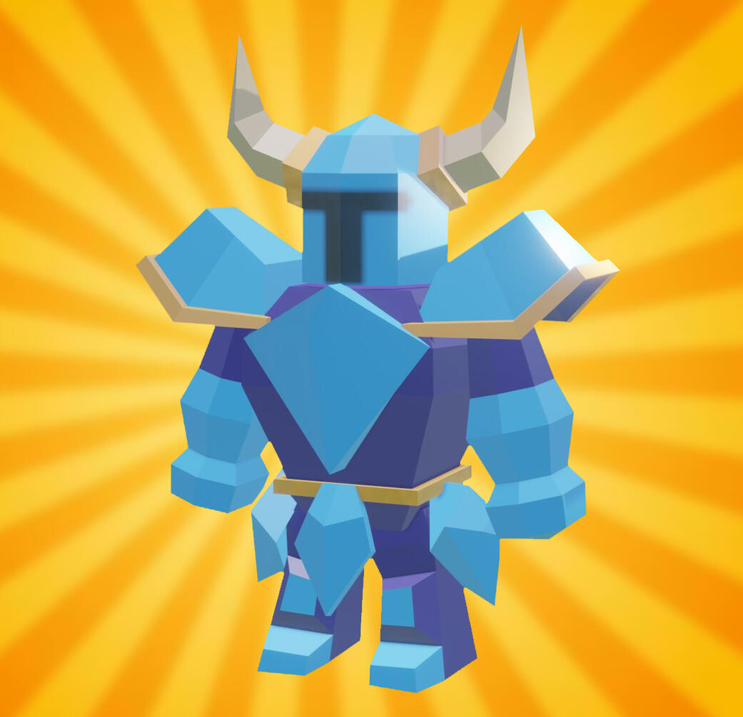 LOW POLY SHOVEL KNIGHT