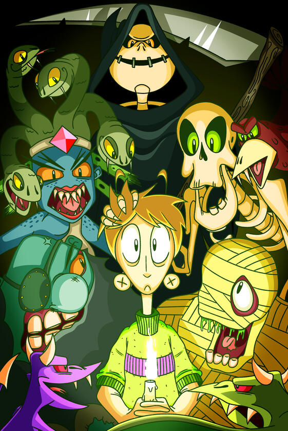 GRABBED BY THE GHOULIES